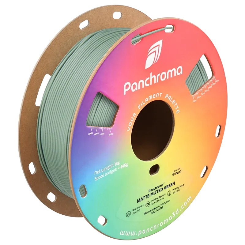 Panchroma Matte PLA Muted Green - Yumuşak Yeşil