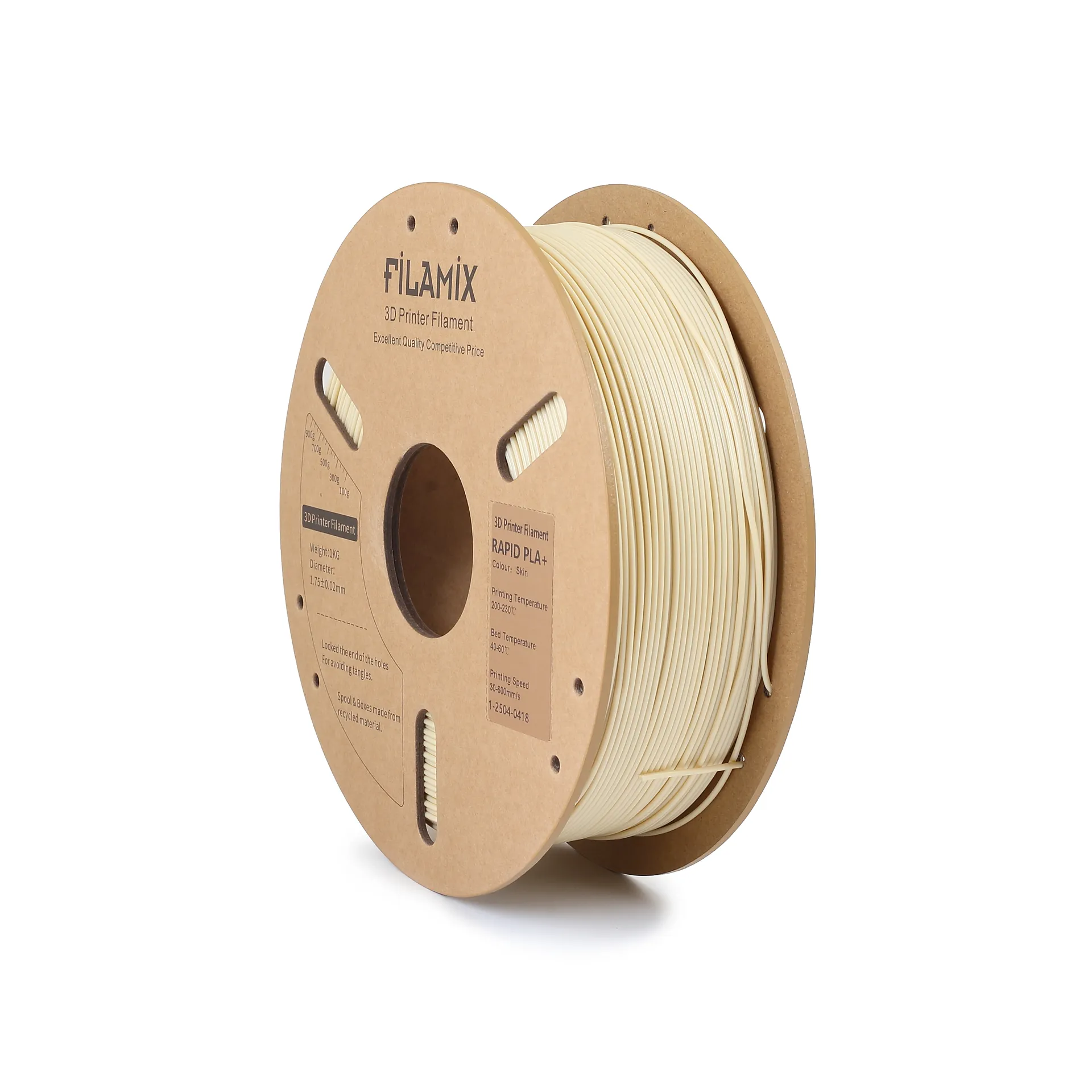 Filamix Hyper PLA+ Filament 1.75 mm 1 Kg - Ten Rengi