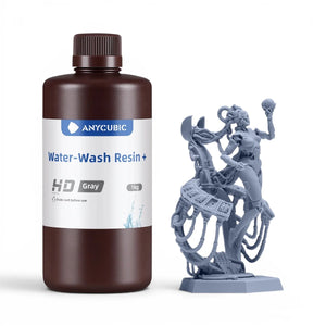 Anycubic Suda Yıkanabilir Water-Wash+ Reçine - HD Gri