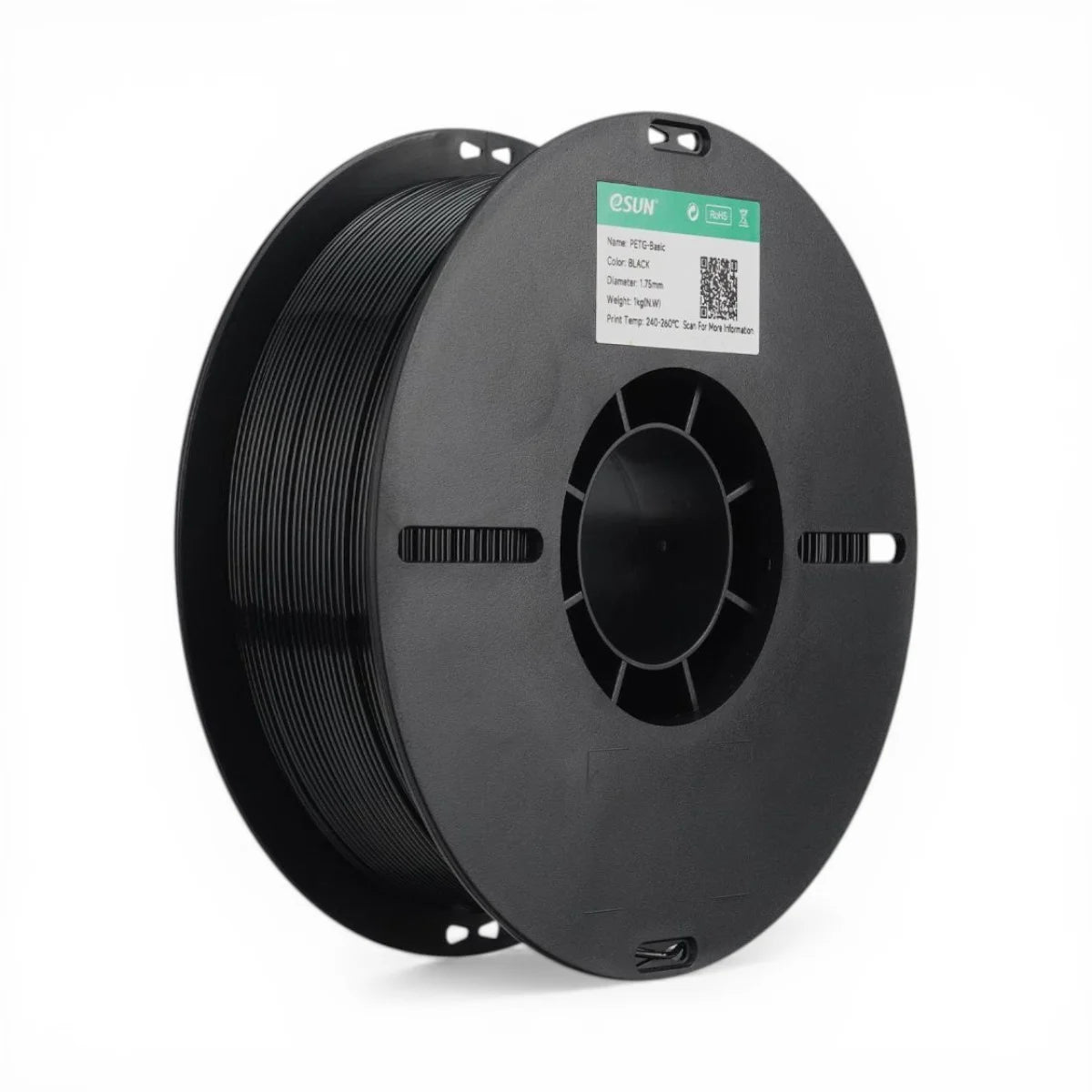 esun petg basic filament siyah 1.75 mm 1 kg
