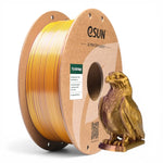 esun iki renkli silk magic pla filament altın mor 1.75 mm 1 kg