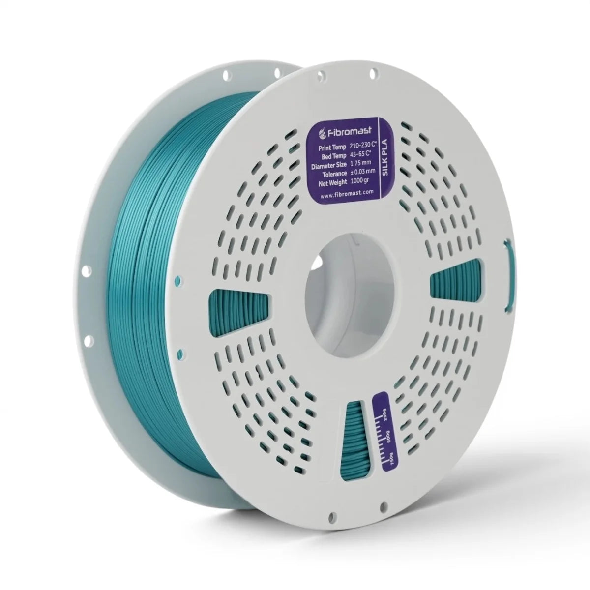 fibromast silk pla filament petrol yeşili 1.75 mm 1 kg