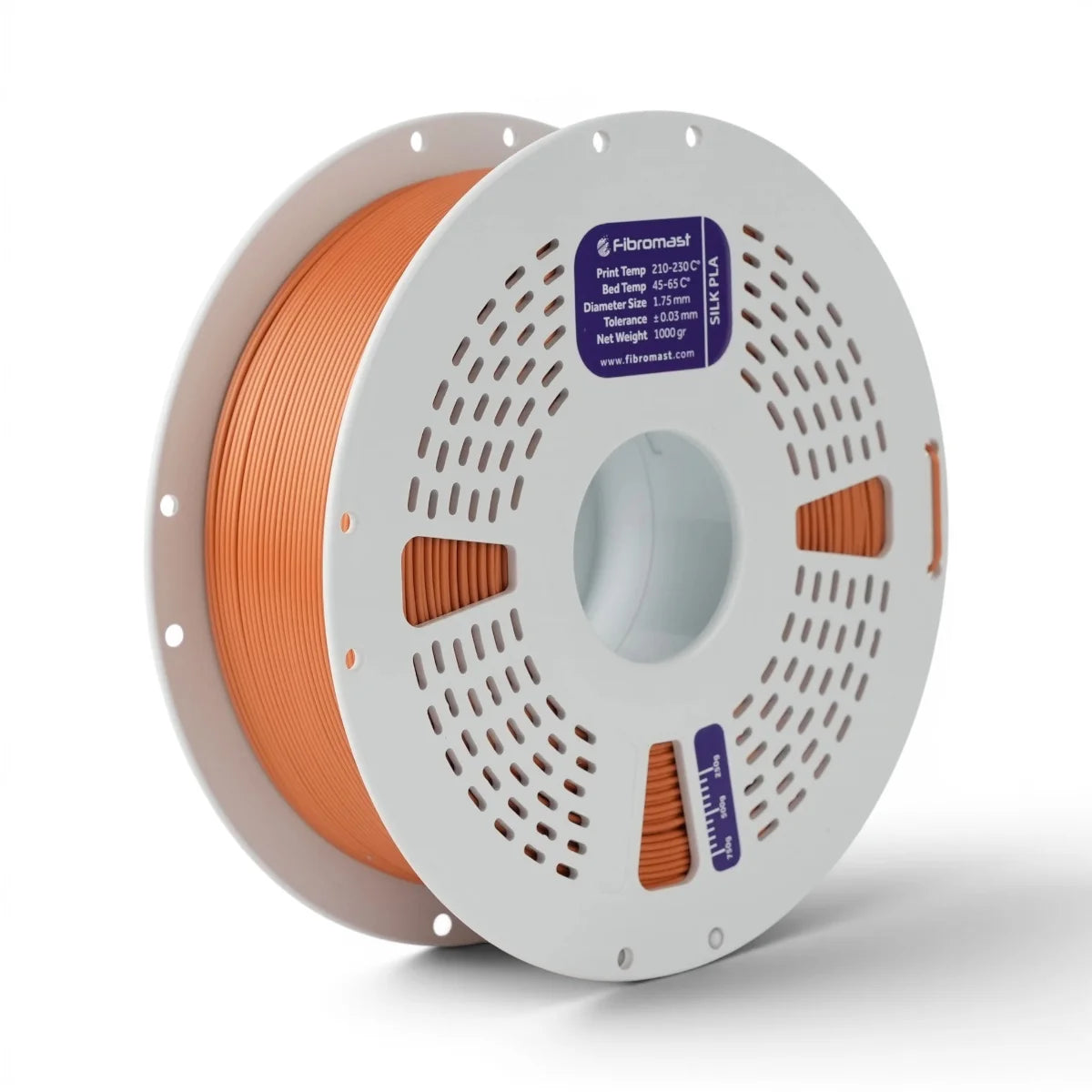 fibromast silk pla filament soft bakır 1.75 mm 1 kg