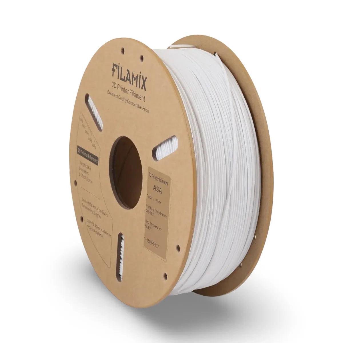 filamix asa filament beyaz 1.75 mm 1 kg