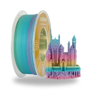 Kingroon Mat PLA Filament- Rainbow