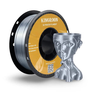 Kingroon Silk PLA Filament - Gümüş