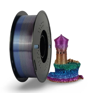 Kingroon Silk PLA Rainbow Filament