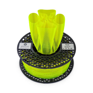 Porima Transparan PETG Filament - Neon Sarı