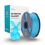 sunlu karanlıkta parlayan glow in the dark pla filament mavi 1.75 mm 1 kg