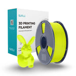 sunlu karanlıkta parlayan glow in the dark pla filament sarı 1.75 mm 1 kg