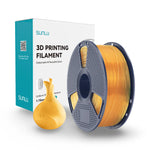 sunlu transparan şeffaf pla filament oranje juice turuncu 1.75 mm 1 kg