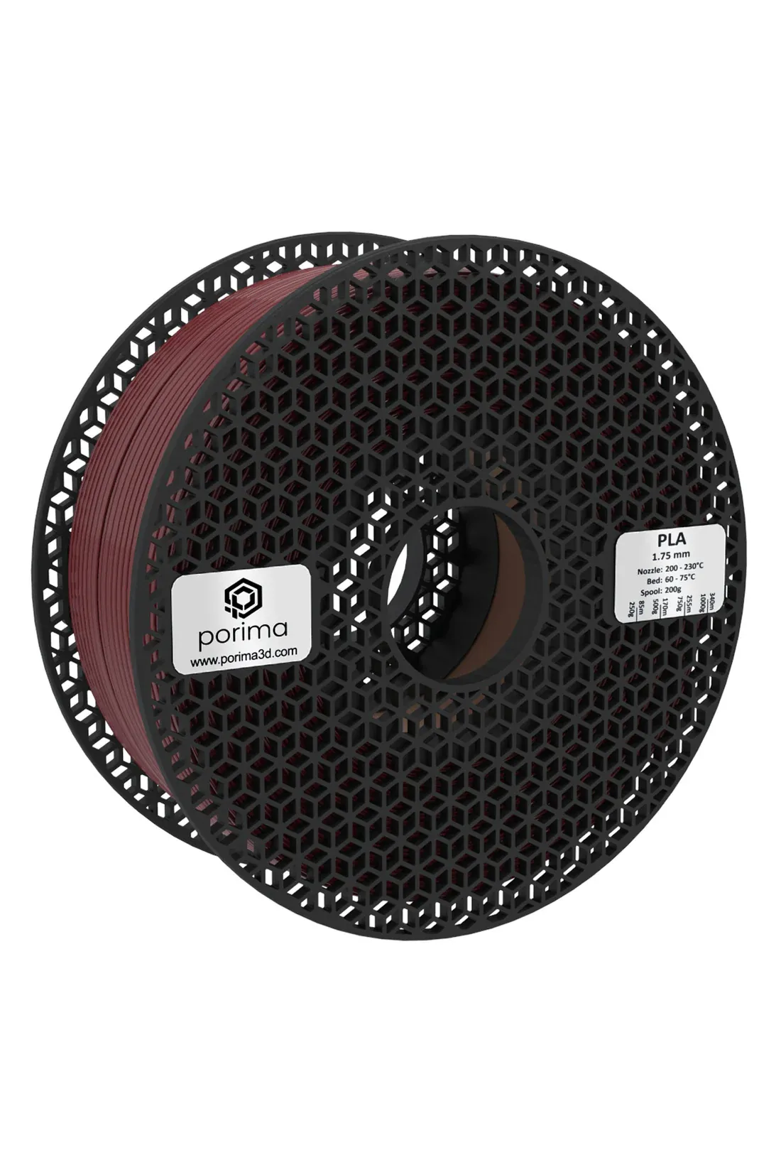 Porima PLA Filament Bordo