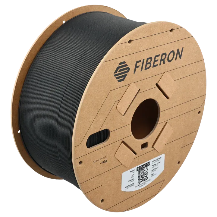 Fiberon PETG-rCF08 Black 3 Kg
