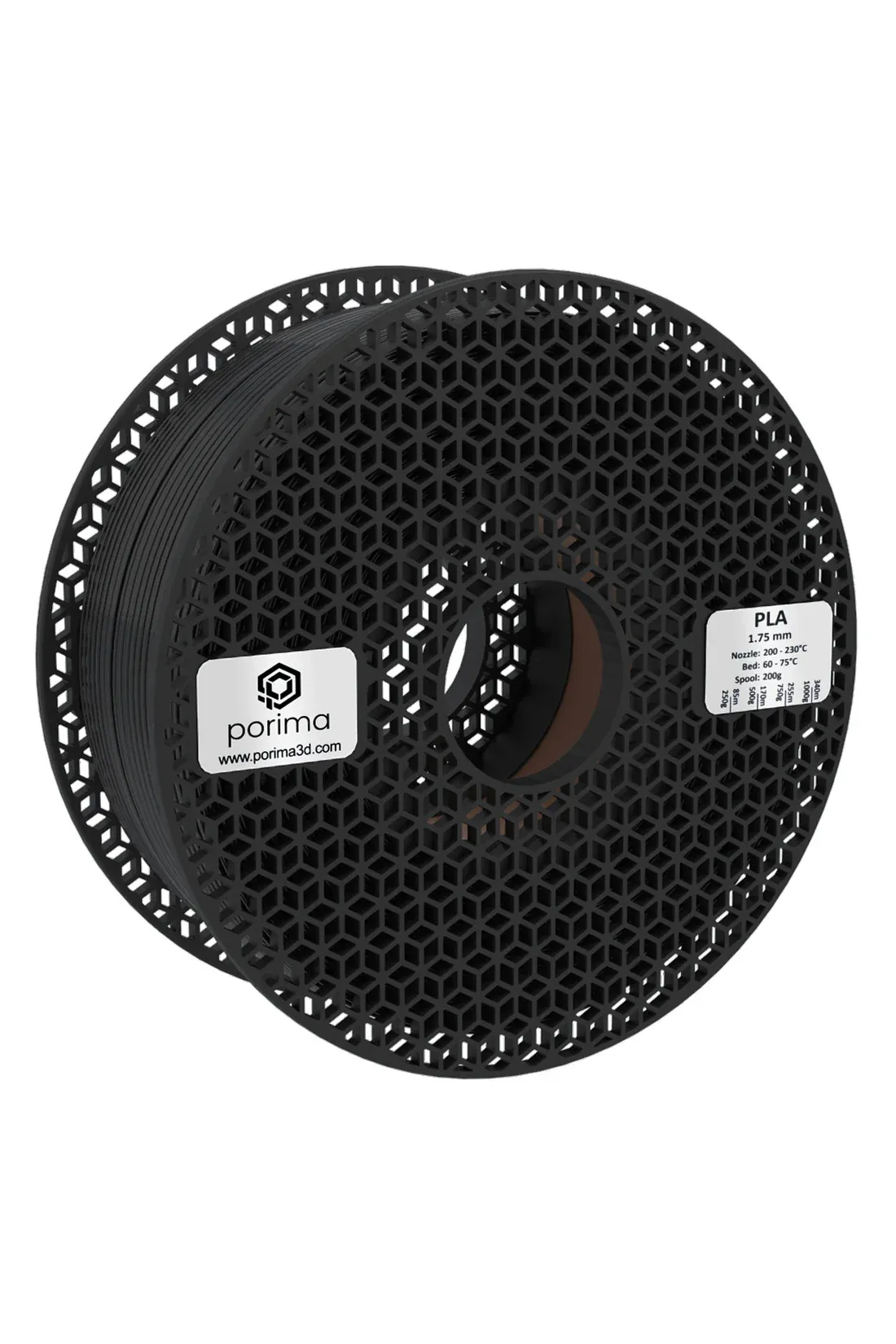 Porima PLA Filament Siyah