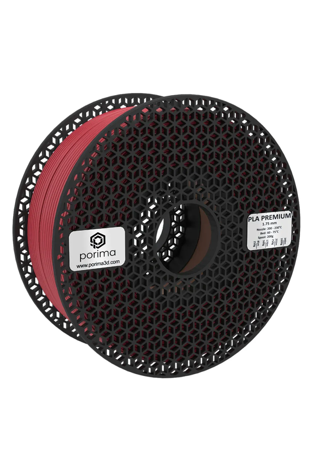 Porima Premium PLA Filament Yakut Kırmızı