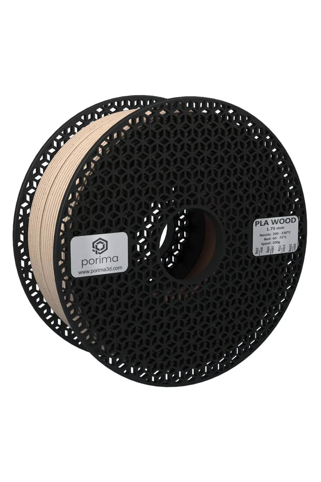 Porima Wood PLA Ahşap Katkılı Filament Wood