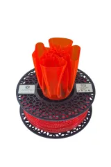 Porima Transparan PETG Filament Neon Turuncu