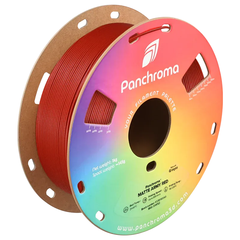 Panchroma Matte PLA Army Red - Askeri Kırmızı