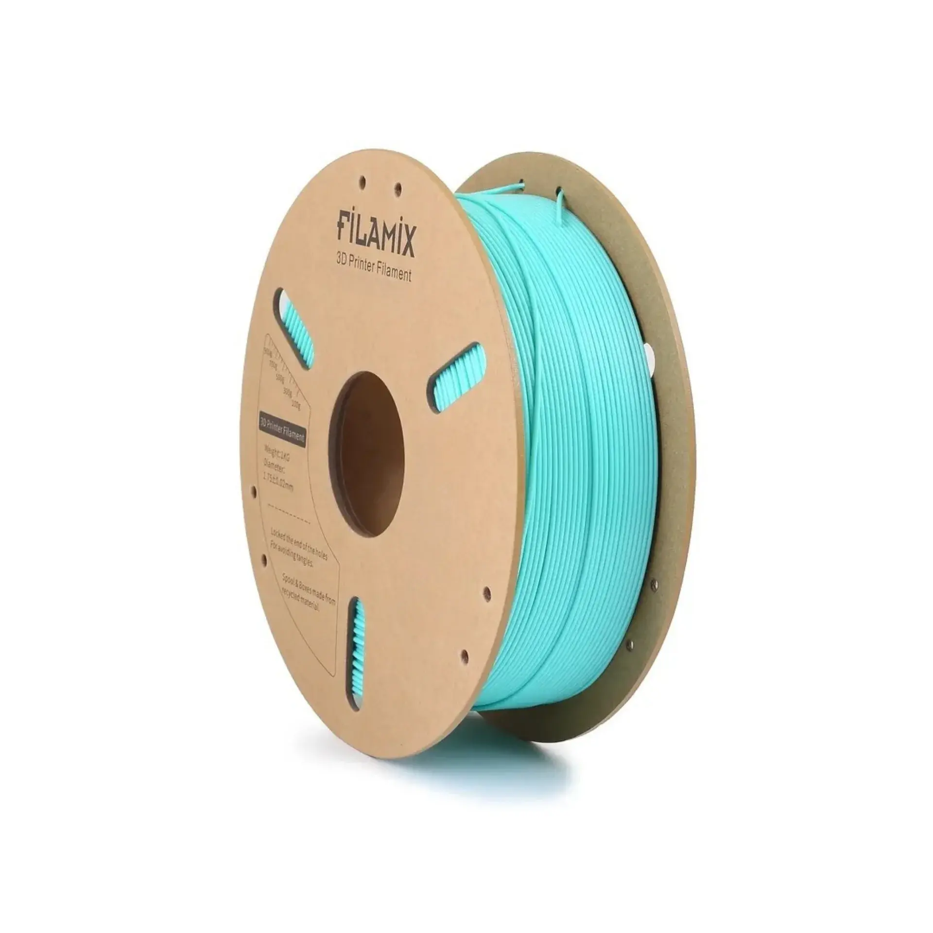 Filamix PLA Plus (PLA+) Filament 1.75 mm 1 Kg - Koyu Mint Yeşil