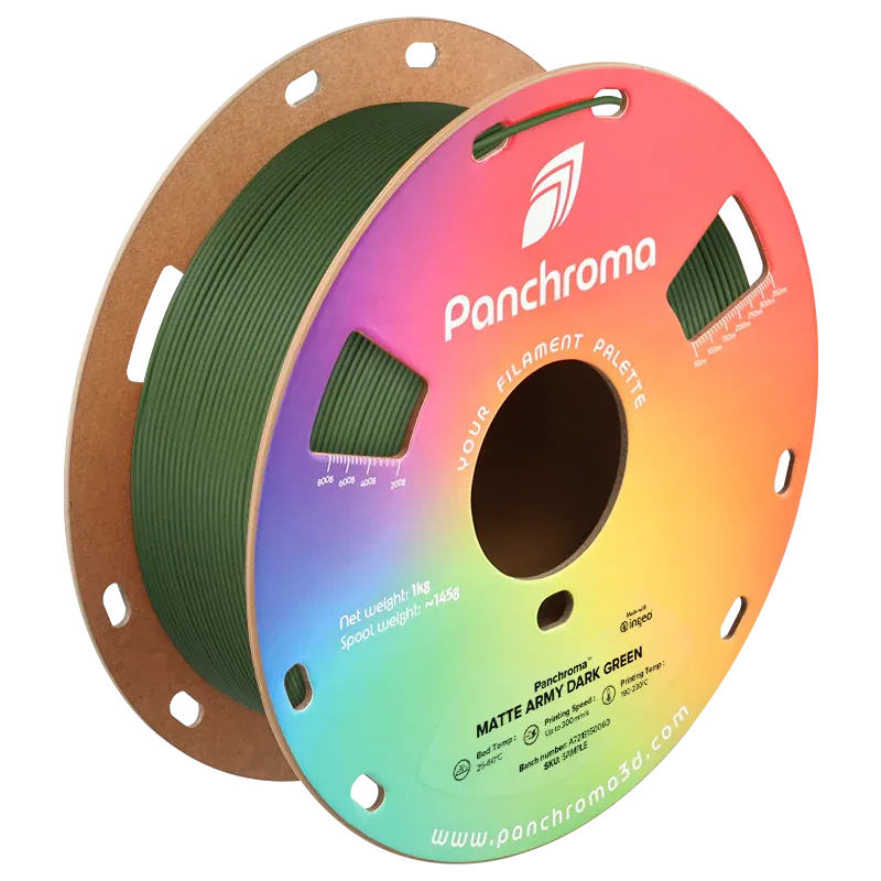 Panchroma Matte PLA Army Dark Green - Askeri Koyu Yeşil
