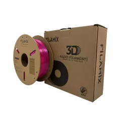 Filamix Magic Silk İki Renkli PLA Filament 1.75 mm 1 Kg - Siyah-Kırmızı