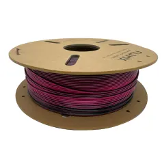Filamix Magic Silk İki Renkli PLA Filament 1.75 mm 1 Kg - Siyah-Kırmızı