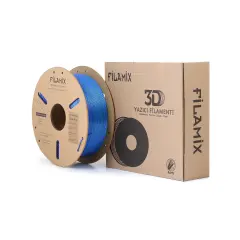 Filamix Magic Silk İki Renkli PLA Filament 1.75 mm 1 Kg - Mavi-Yeşil