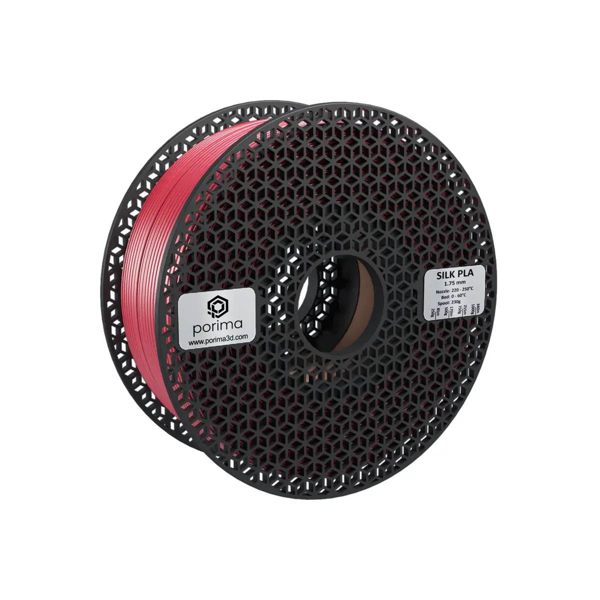 Porima Silk PLA Filament Kırmızı