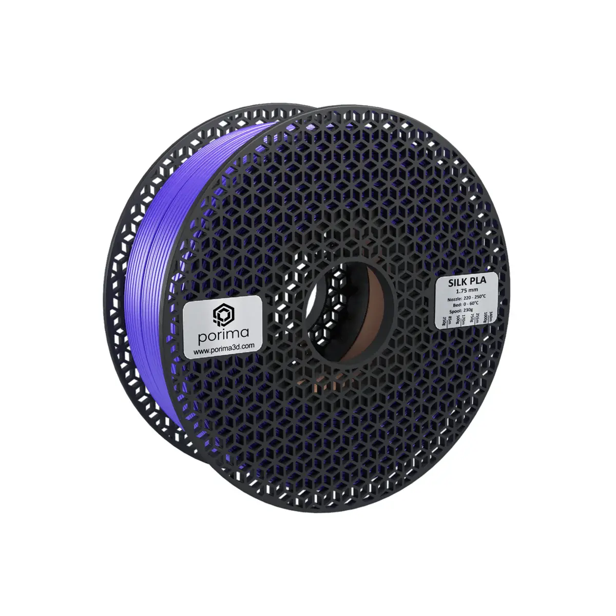Porima Silk PLA Filament Violet