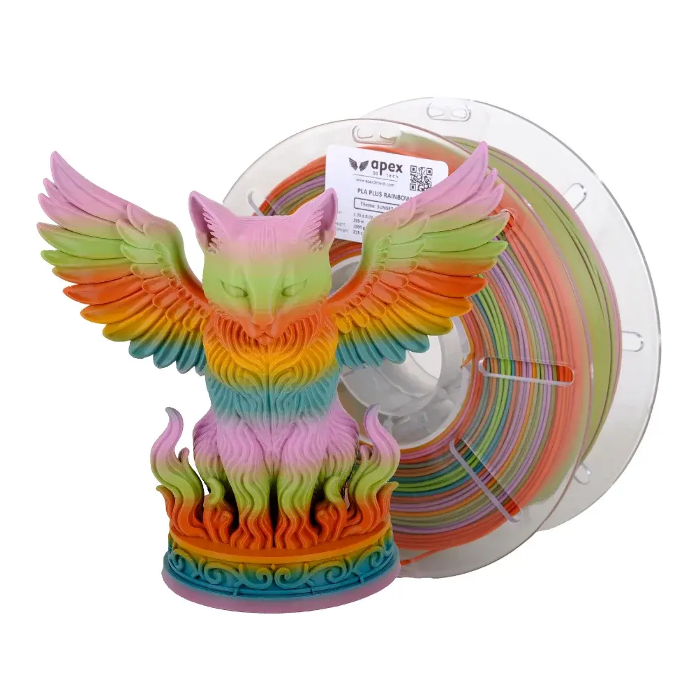 Apex Rainbow PLA+ Filament Günbatımı Vahası