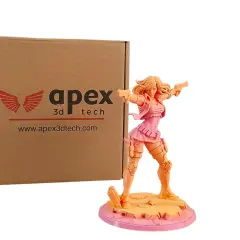 Apex Gradyant Renk Geçişli PLA+ Filament Şeftali Ateşi