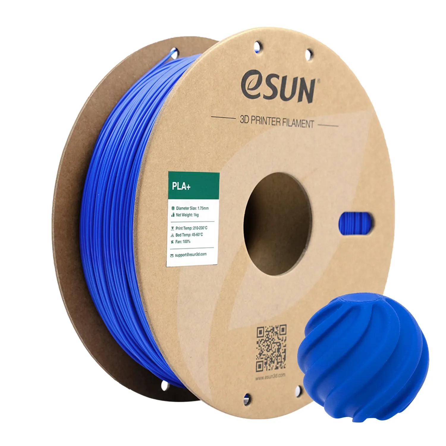 eSUN PLA+ (PLA Plus) Filament Mavi