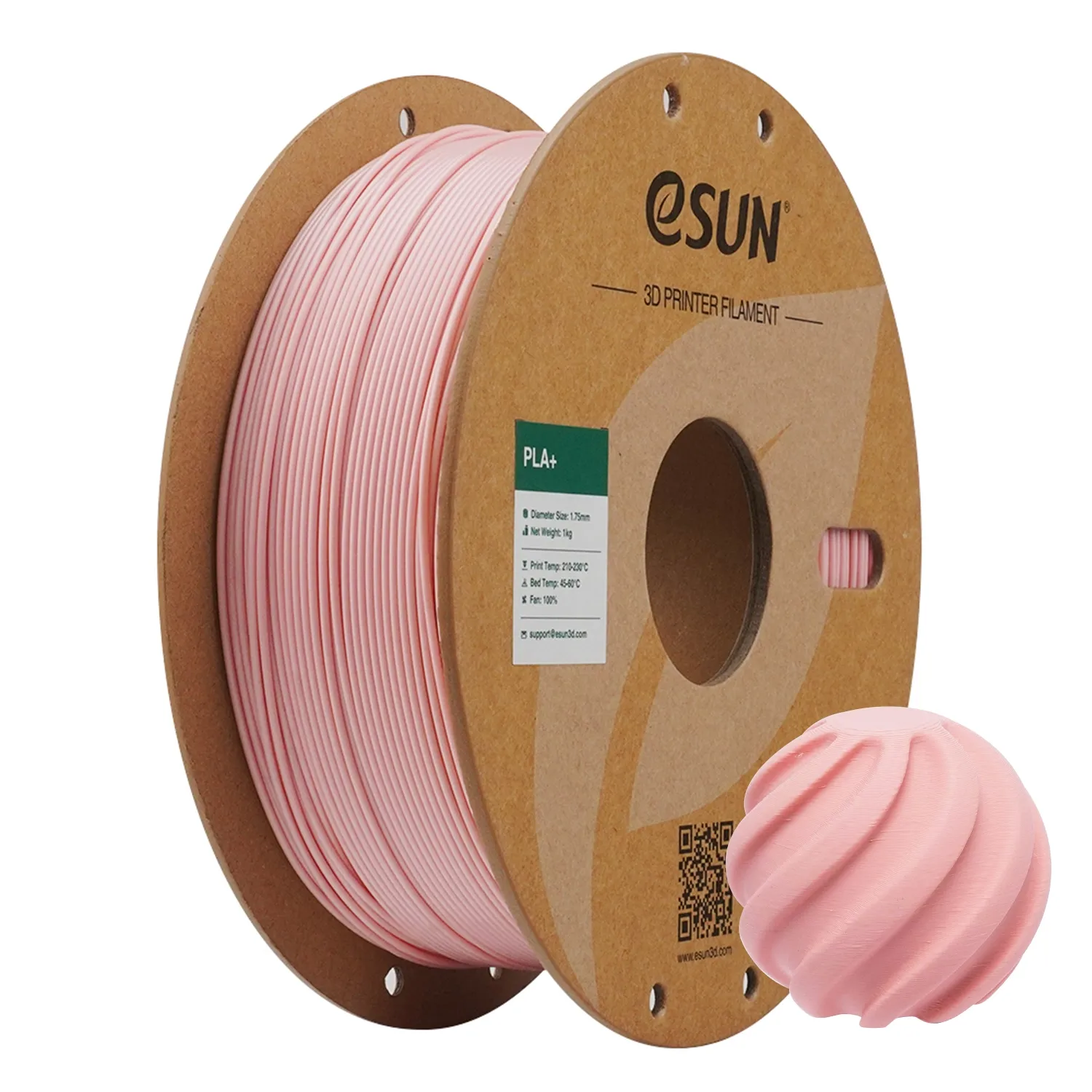 eSUN PLA+ (PLA Plus) Filament Şeftali Pembe