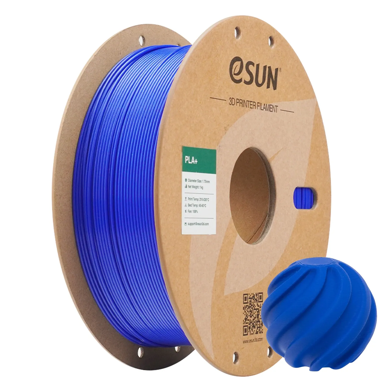 eSUN PLA+ (PLA Plus) Filament RGB Mavi