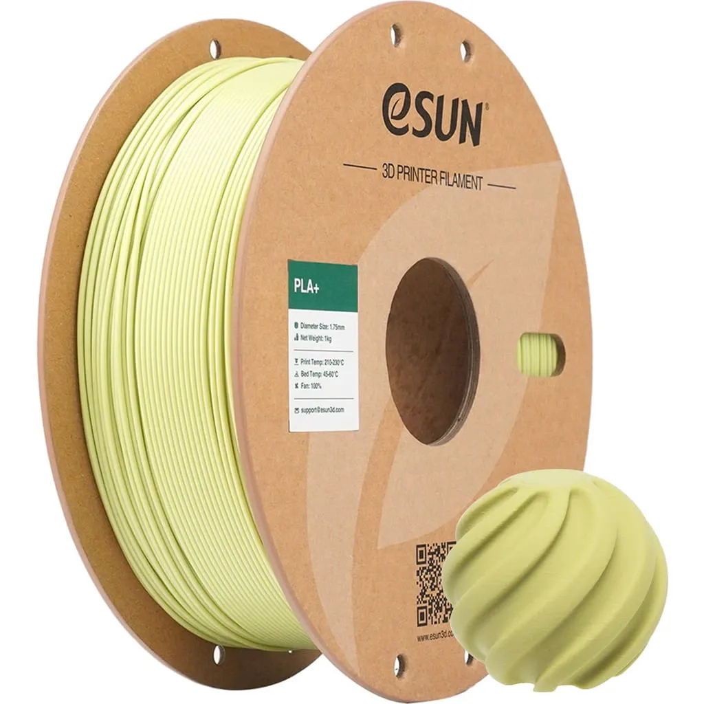 eSUN PLA+ (PLA Plus) Filament Hardal Yeşili
