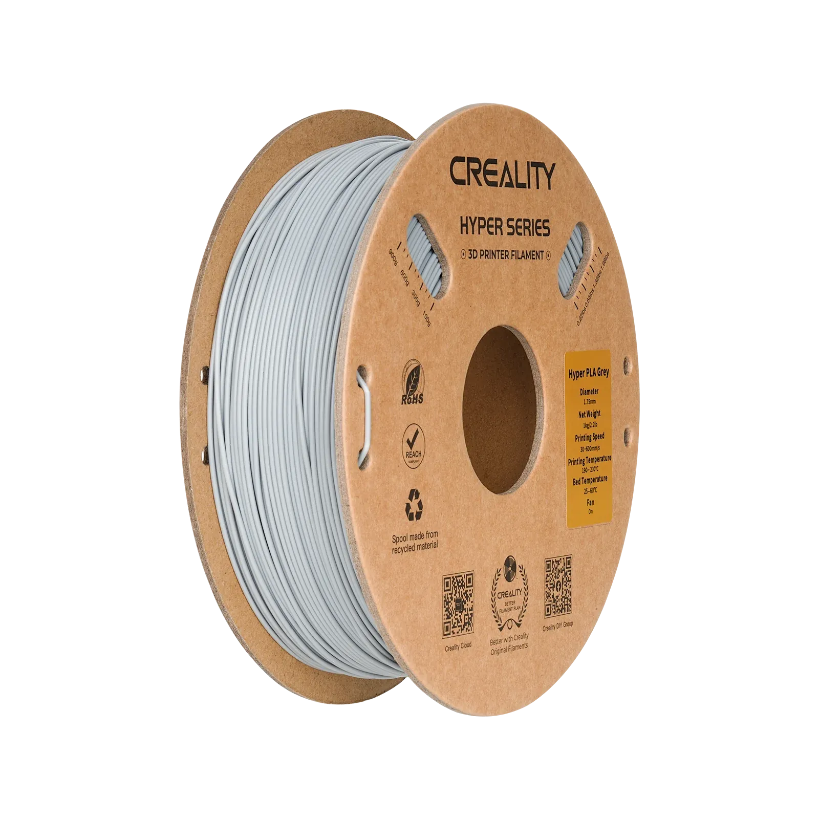 Creality Hyper PLA Filament Gri