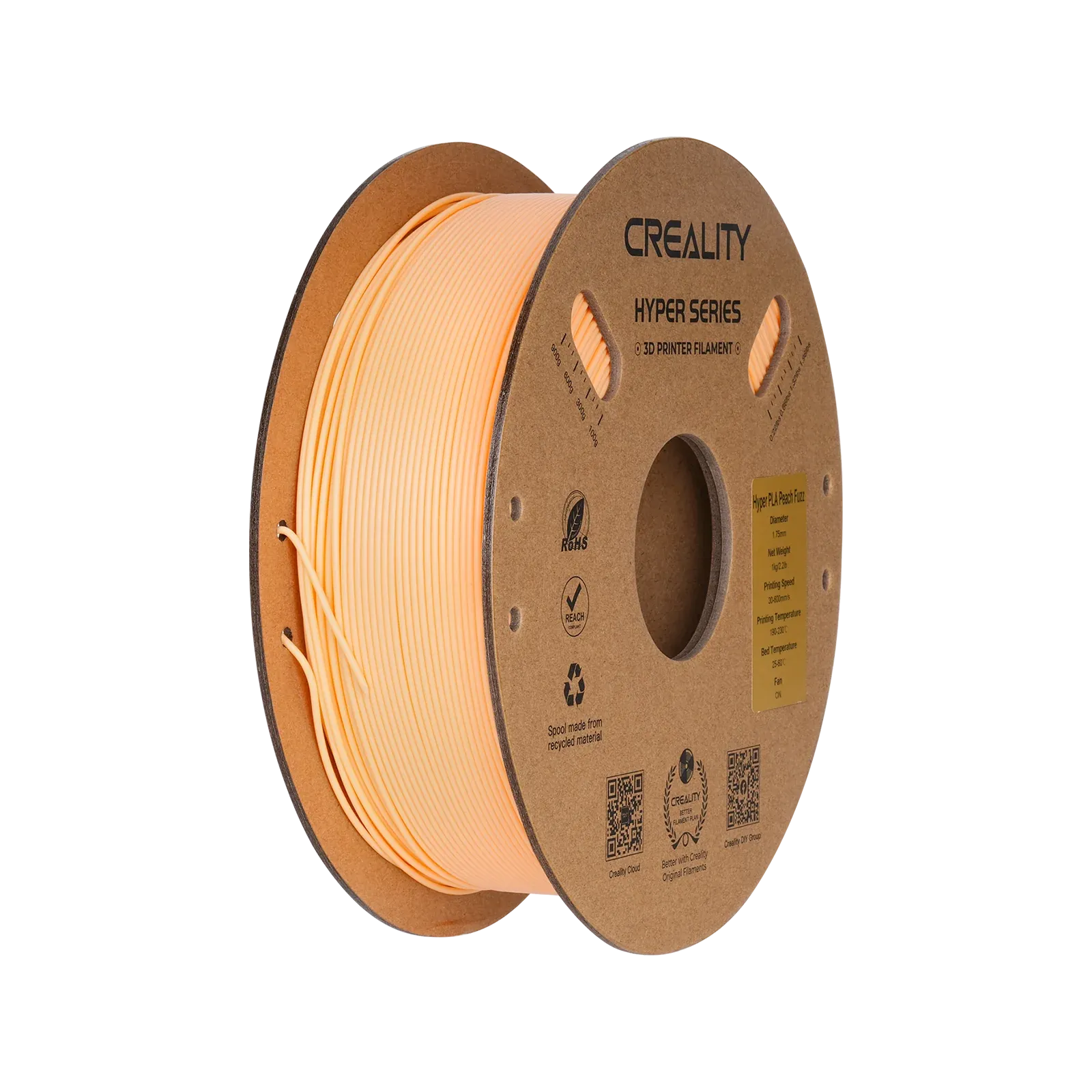 Creality Hyper PLA Filament Şeftali