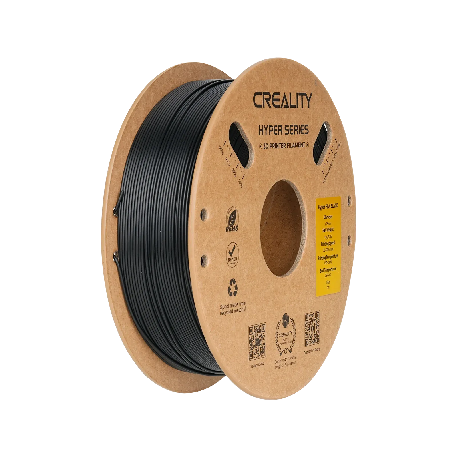 Creality Hyper PLA Filament Siyah