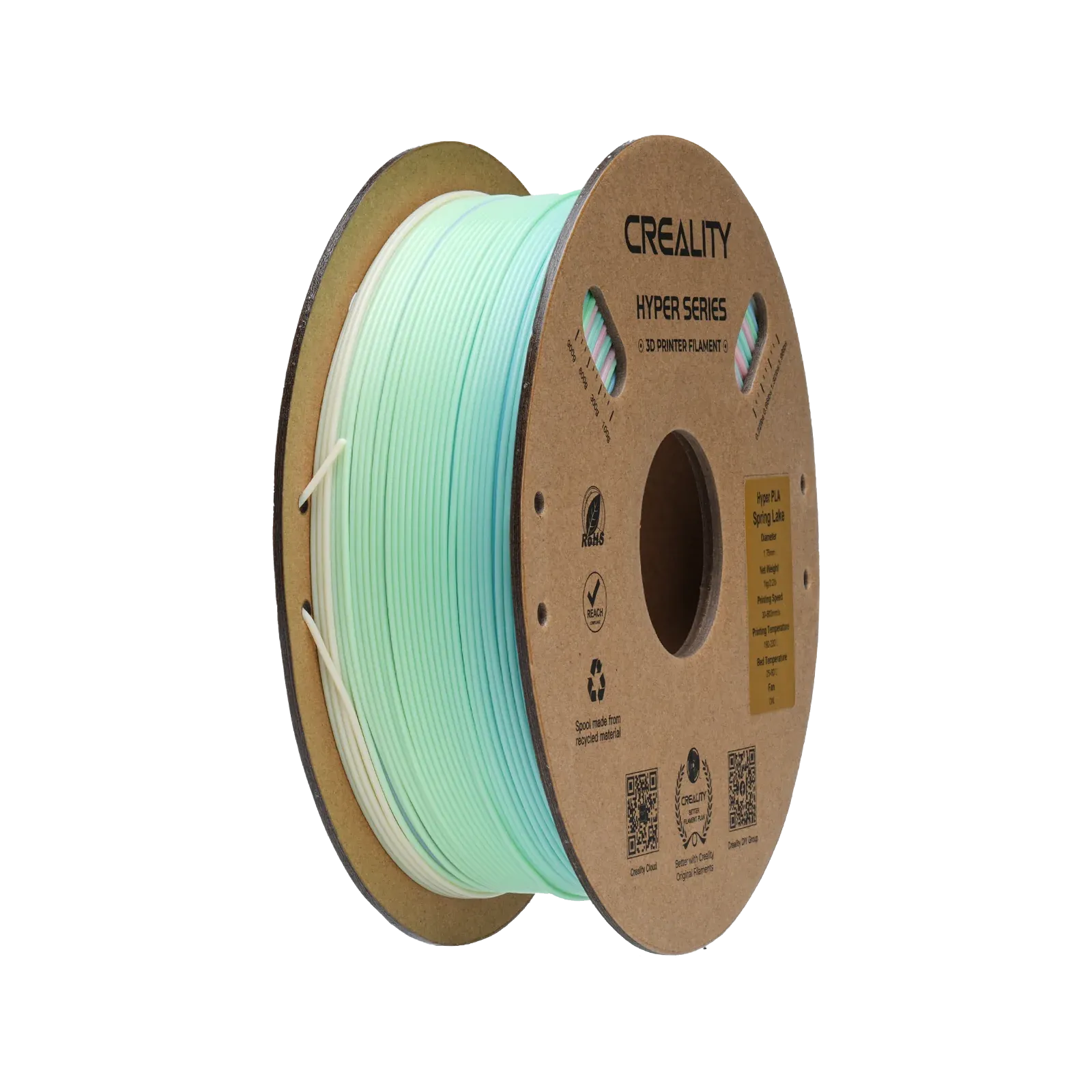 Creality Hyper PLA Filament Rainbow Spring Lake
