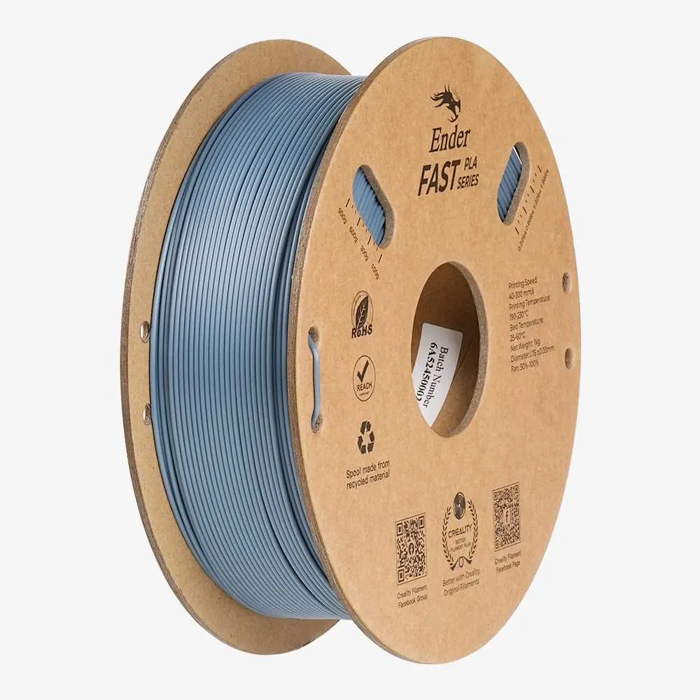 Creality Ender Fast PLA Filament Açık Gri