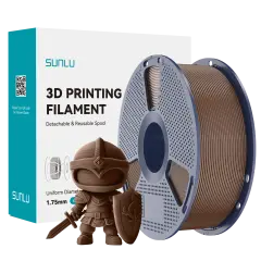 Sunlu PLA+ (PLA Plus) Filament Kahverengi (Coffee Brown)