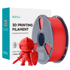 Sunlu PLA+ (PLA Plus) Filament Kırmızı (Red)