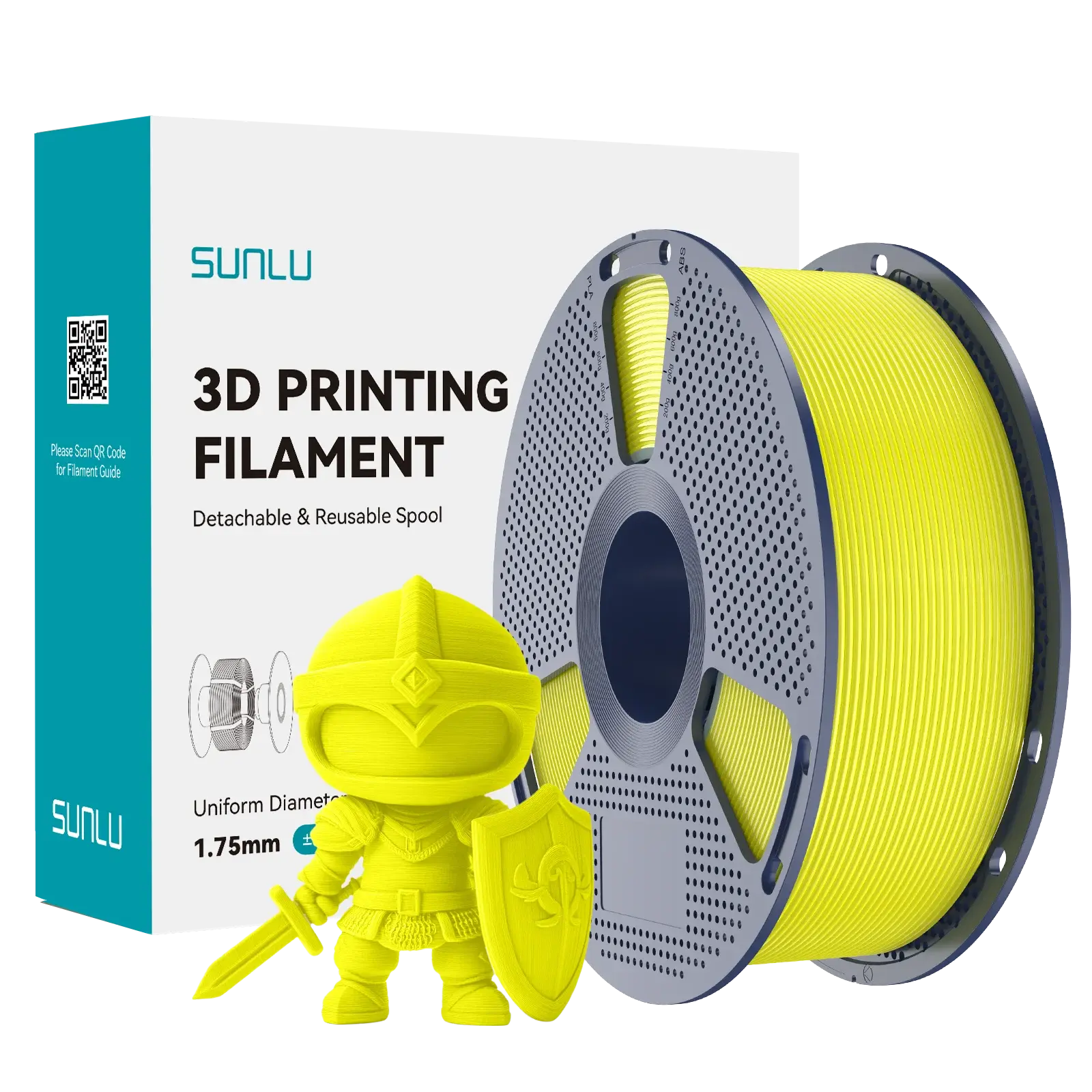 Sunlu PLA+ (PLA Plus) Filament Sarı (Yellow)