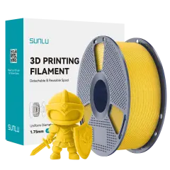 Sunlu PLA+ (PLA Plus) Filament Parlak Sarı (Vivid Yellow)