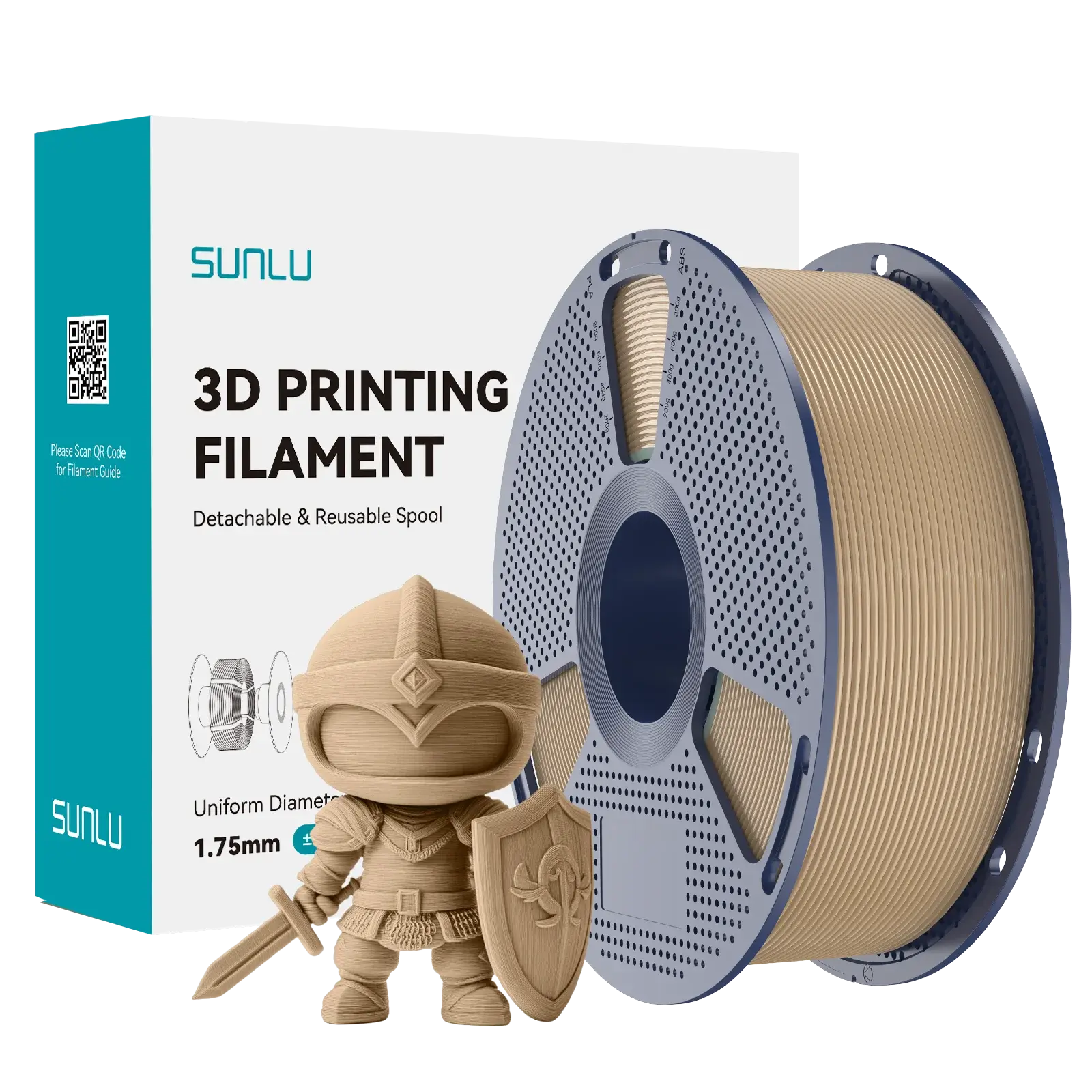 Sunlu PLA+ (PLA Plus) Filament Meşe (Oak)