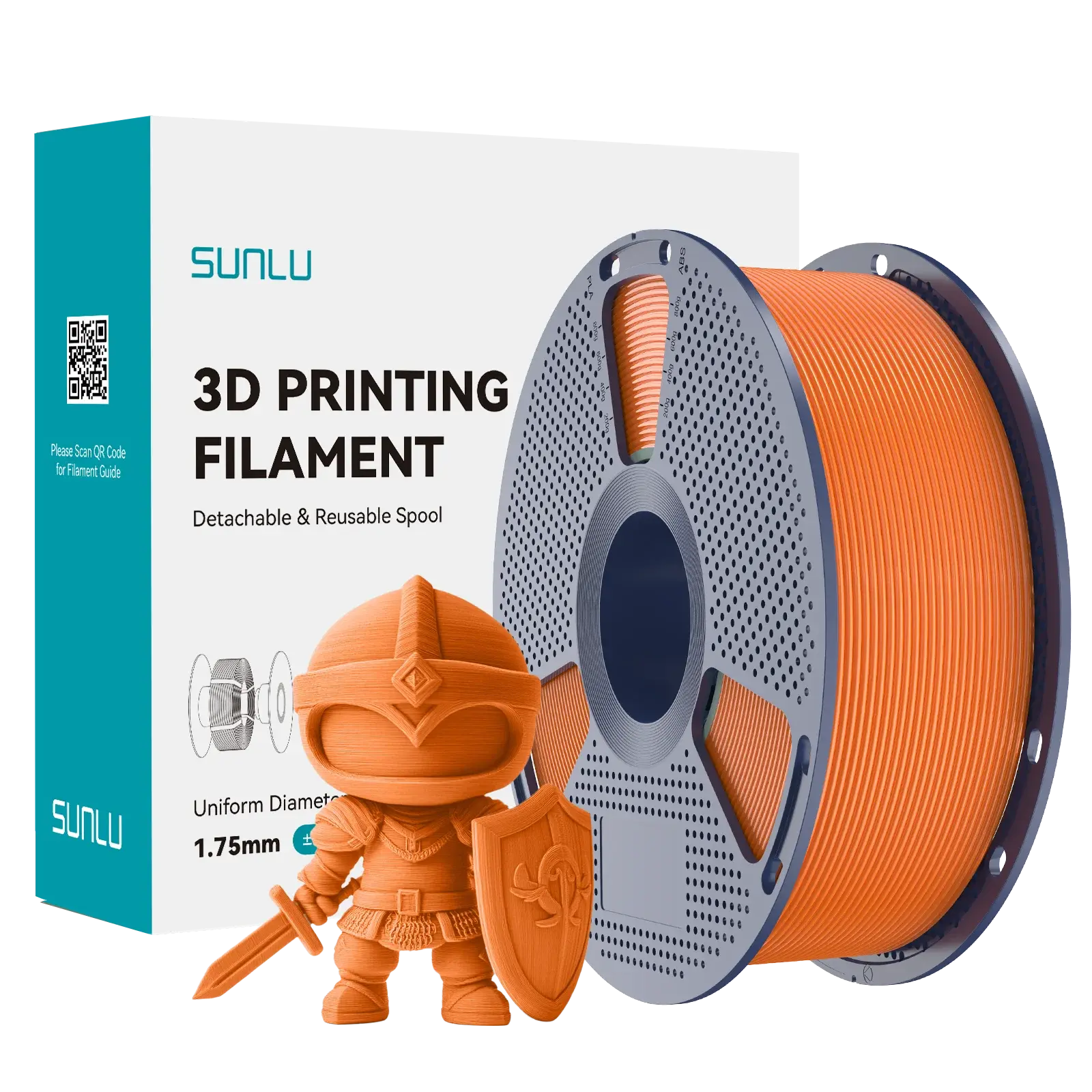 Sunlu PLA+ (PLA Plus) Filament Turuncu (Sunny Orange)
