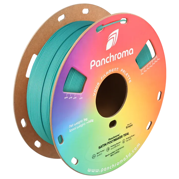 Panchroma Satin PLA Polymaker Teal - Camgöbeği