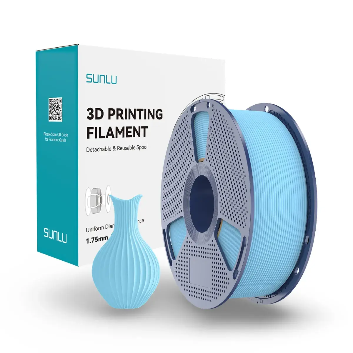 Sunlu PLA Classic Filament Gök Mavisi (Skyblue)