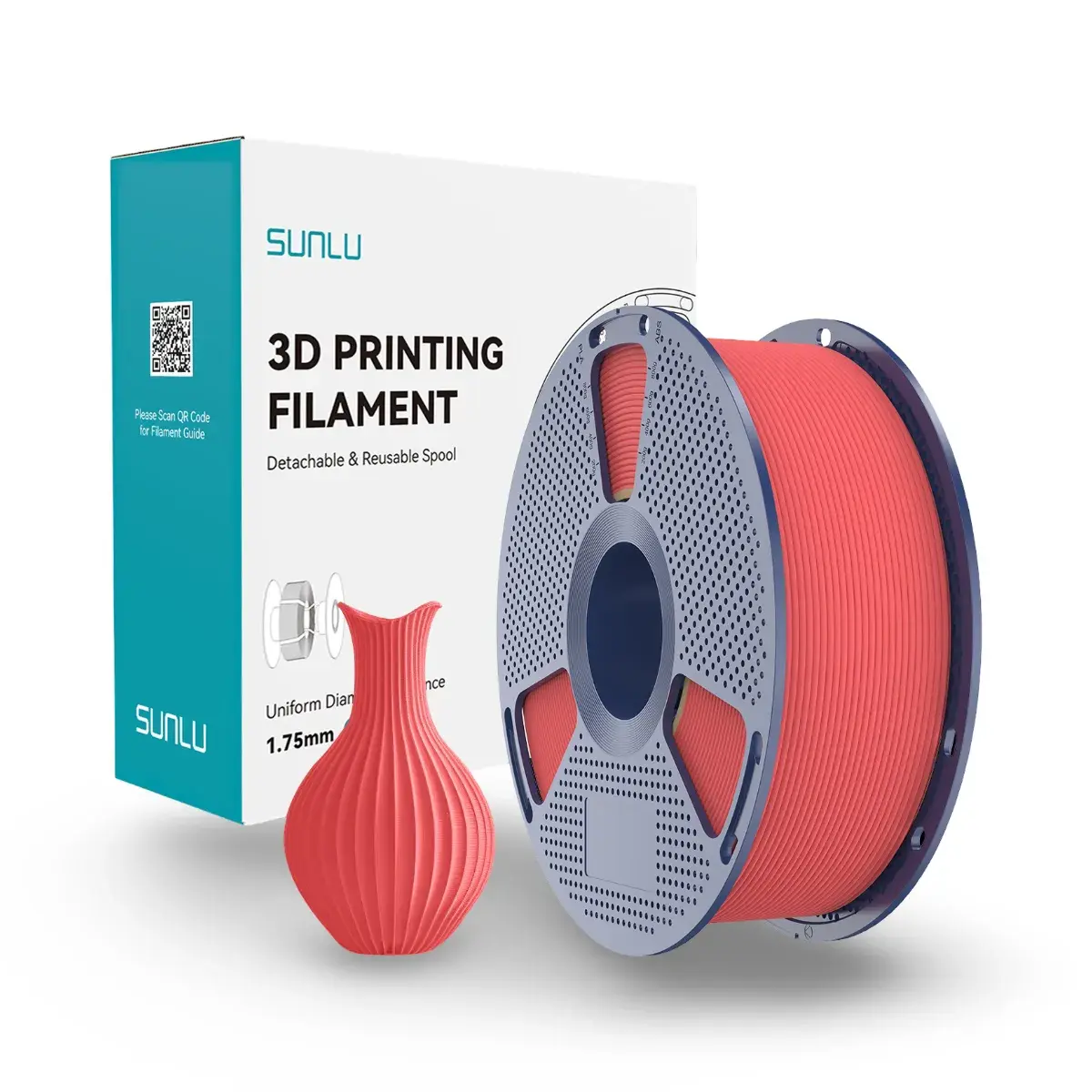 Sunlu PLA Classic Filament Kiraz Kırmızı (Cherry Red)