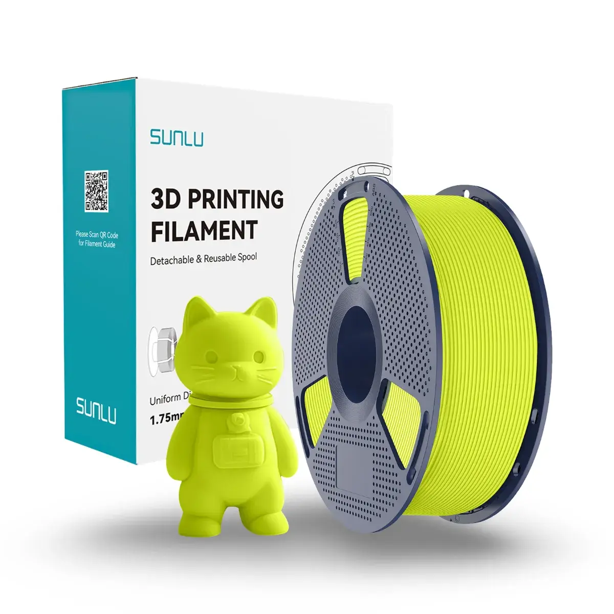 Sunlu Mat PLA Filament Sarı (Yellow)